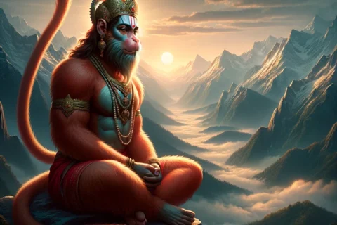 iPhone hanuman wallpaper